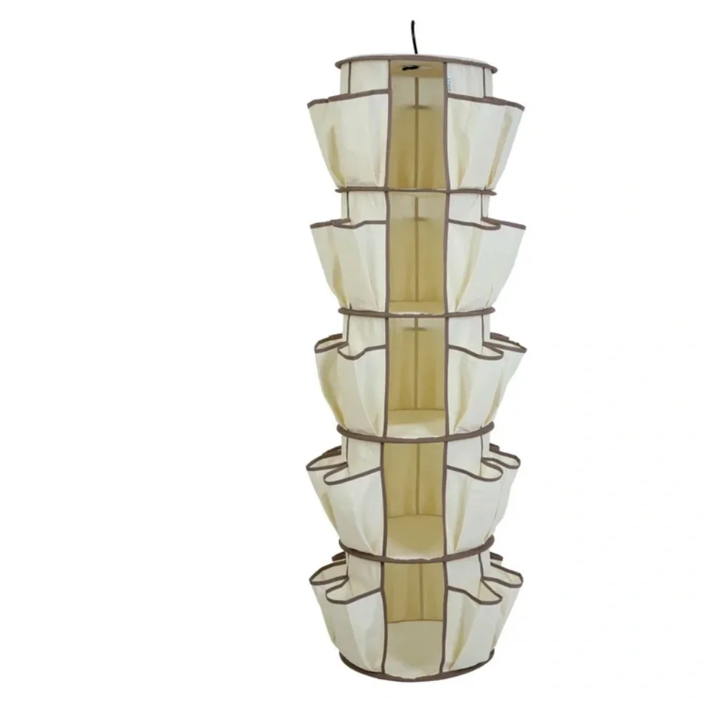 Smart Design 5-Tier Hanging Carousel Organizer